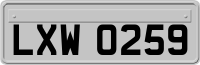 LXW0259