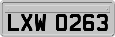 LXW0263