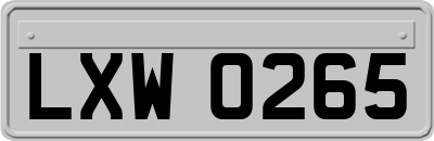 LXW0265