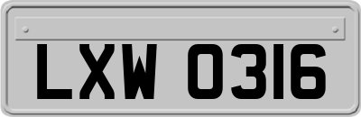 LXW0316