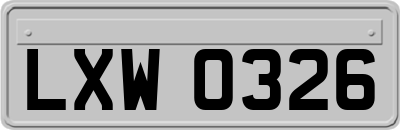 LXW0326