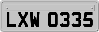 LXW0335