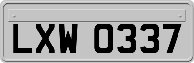 LXW0337