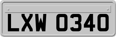 LXW0340