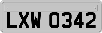 LXW0342
