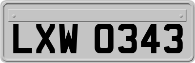 LXW0343