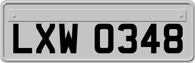 LXW0348