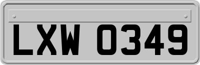 LXW0349
