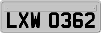 LXW0362