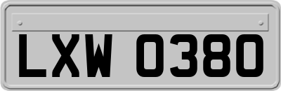 LXW0380
