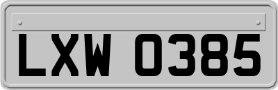 LXW0385