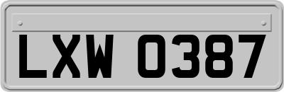 LXW0387