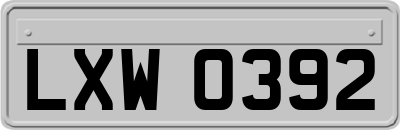LXW0392