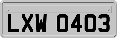 LXW0403