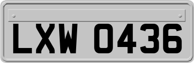 LXW0436