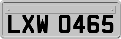 LXW0465