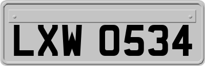 LXW0534