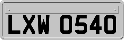 LXW0540