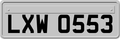 LXW0553