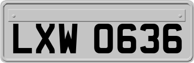 LXW0636