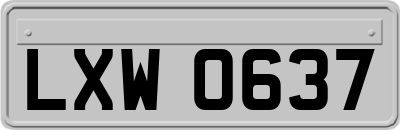 LXW0637