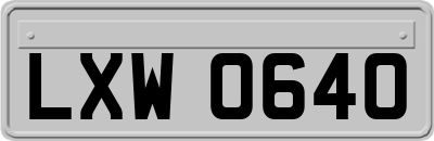 LXW0640