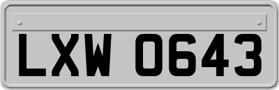 LXW0643