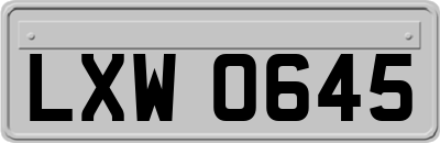 LXW0645