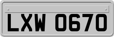 LXW0670