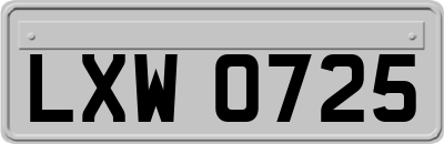 LXW0725
