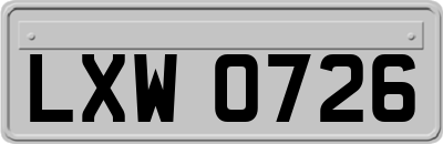 LXW0726