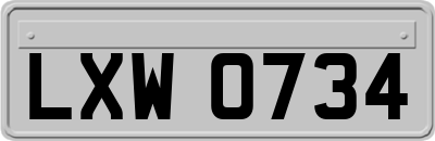 LXW0734