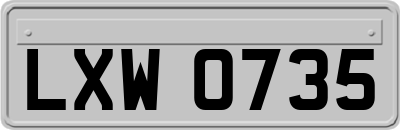 LXW0735
