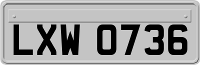 LXW0736