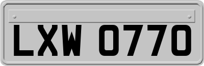 LXW0770