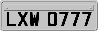 LXW0777