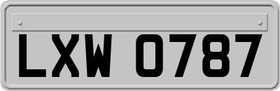 LXW0787