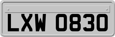 LXW0830