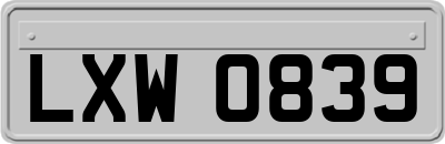 LXW0839