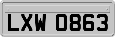 LXW0863