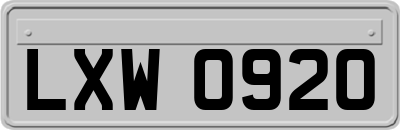 LXW0920