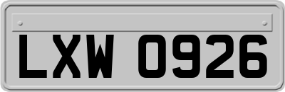 LXW0926