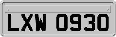 LXW0930