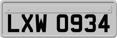 LXW0934