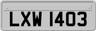 LXW1403