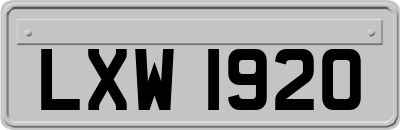 LXW1920
