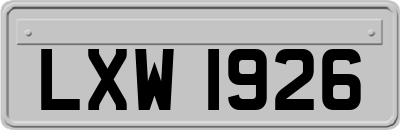 LXW1926