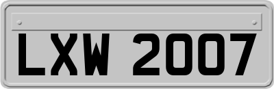 LXW2007