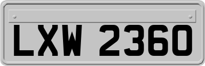 LXW2360