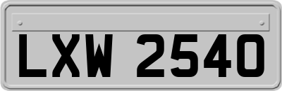 LXW2540